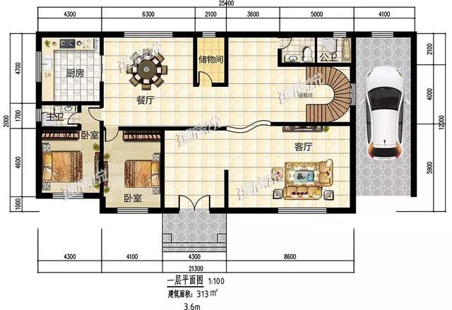 分享5款農(nóng)村二層別墅設(shè)計(jì)圖，外觀精美，布局實(shí)用，造價(jià)經(jīng)濟(jì)
