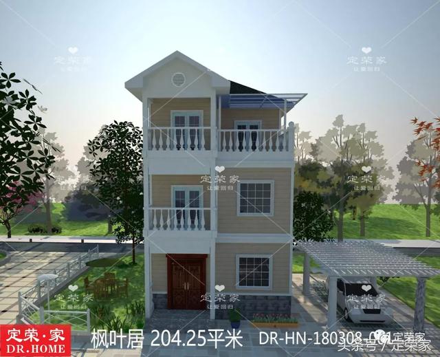 推薦3款三層別墅設(shè)計(jì)圖，經(jīng)濟(jì)實(shí)用戶型精美，家里的老房子可以翻新再蓋蓋了