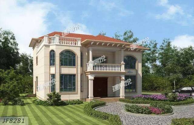 三款出彩的農(nóng)村別墅設(shè)計圖，款款都是滿分