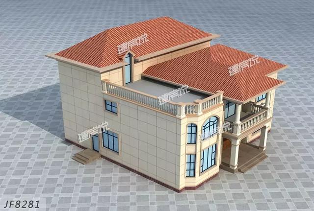 三款出彩的農(nóng)村別墅設(shè)計圖，款款都是滿分