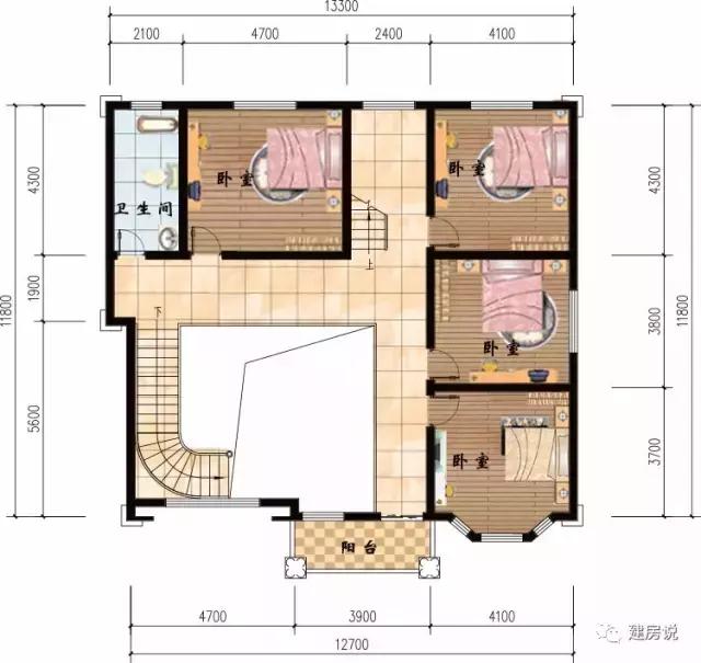 三款出彩的農(nóng)村別墅設(shè)計圖，款款都是滿分