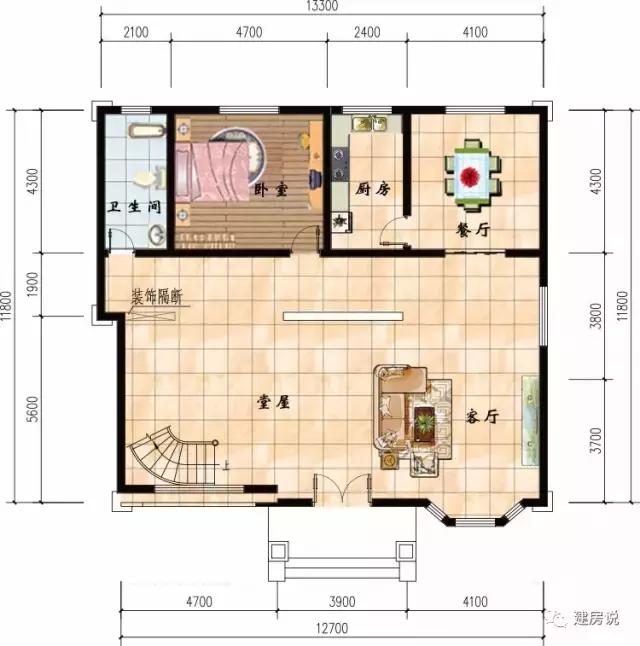三款出彩的農(nóng)村別墅設(shè)計圖，款款都是滿分