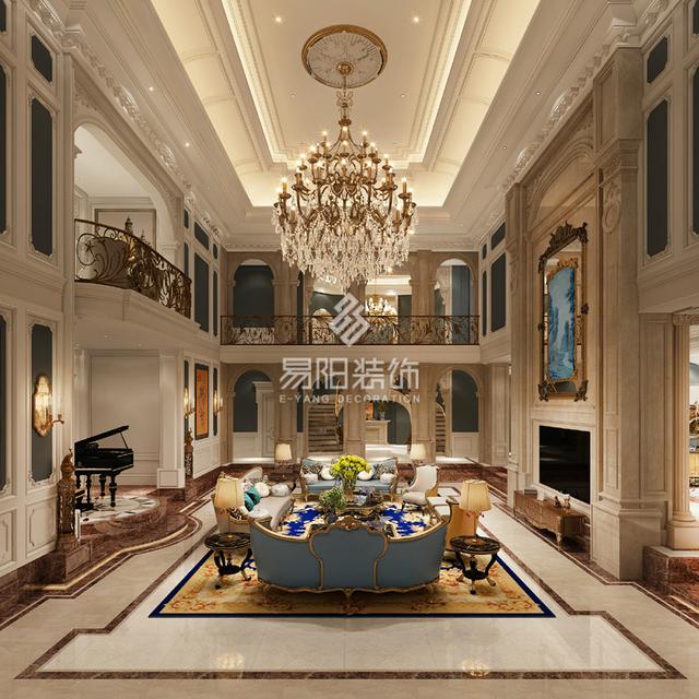2000平米現(xiàn)代法式別墅裝修設計