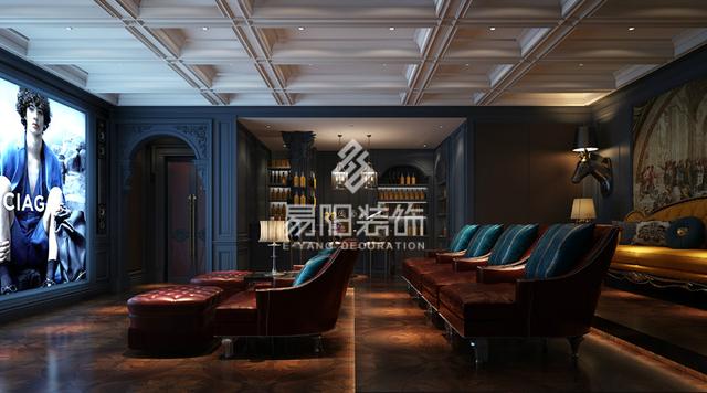 2000平米現(xiàn)代法式別墅裝修設計