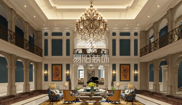 2000平米現(xiàn)代法式別墅裝修設計