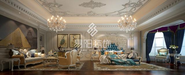 2000平米現(xiàn)代法式別墅裝修設計