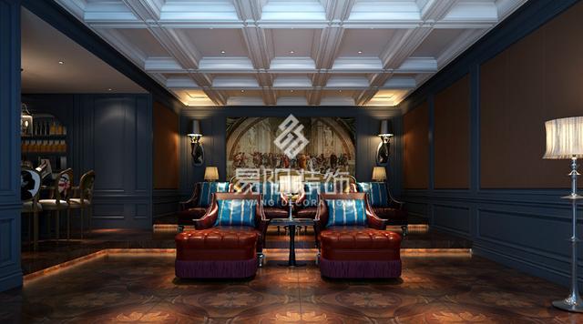 2000平米現(xiàn)代法式別墅裝修設計