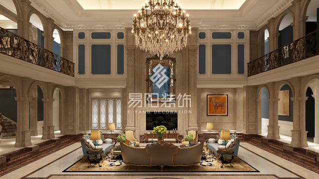 2000平米現(xiàn)代法式別墅裝修設計