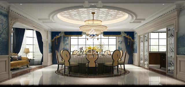 2000平米現(xiàn)代法式別墅裝修設計