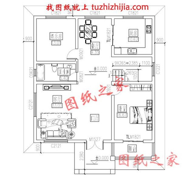5套現(xiàn)代三層民房設(shè)計(jì)圖，附實(shí)拍效果圖