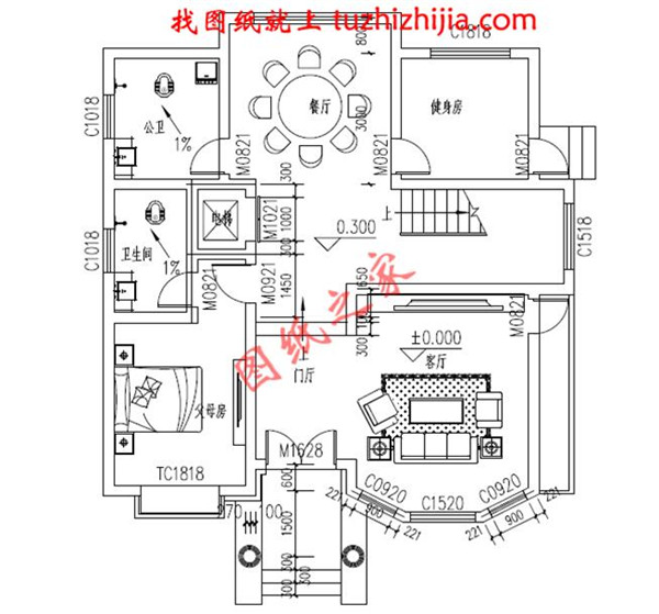 5套現(xiàn)代三層民房設(shè)計(jì)圖，附實(shí)拍效果圖