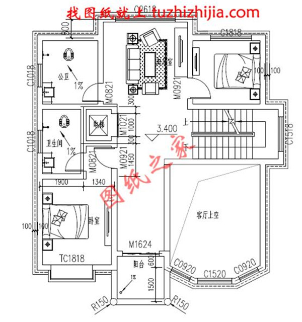 5套現(xiàn)代三層民房設(shè)計(jì)圖，附實(shí)拍效果圖