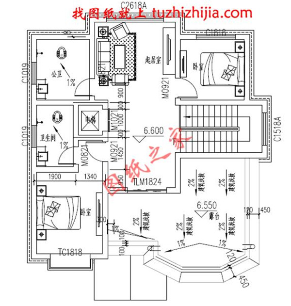5套現(xiàn)代三層民房設(shè)計(jì)圖，附實(shí)拍效果圖