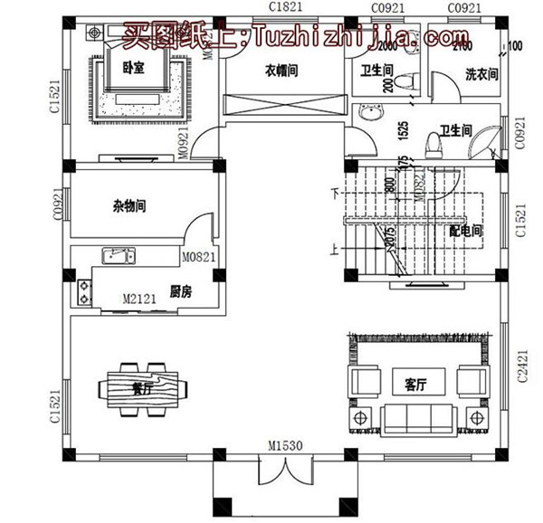 5套現(xiàn)代三層民房設(shè)計(jì)圖，附實(shí)拍效果圖