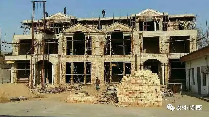 28x11米兄弟三層雙拼別墅圖，農(nóng)村自建非常洋氣！