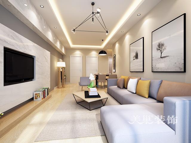 116平三室裝修，選用了宜家風(fēng)的北歐風(fēng)格，簡(jiǎn)單又有創(chuàng)意，每個(gè)小擺件都會(huì)有生命，平靜且安然，你喜歡這樣的裝修嗎？