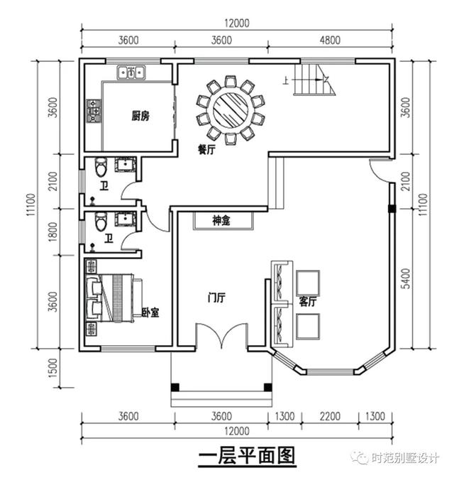 三層歐式別墅設(shè)計(jì)圖，帶書房+大露臺(tái)，豪華大氣，農(nóng)村建房的不二之選。