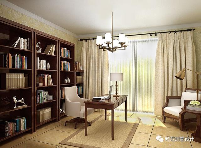 三層歐式別墅設(shè)計(jì)圖，帶書房+大露臺(tái)，豪華大氣，農(nóng)村建房的不二之選。