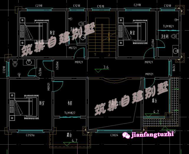 三層歐式別墅設(shè)計圖，占地150平米，帶露臺坡屋頂，適合現(xiàn)代新農(nóng)村建房。