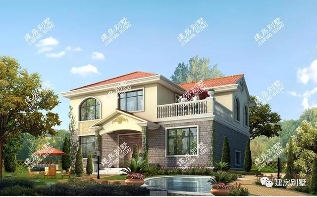 造價20多萬的二層農(nóng)村自建房，帶露臺，經(jīng)濟(jì)劃算又實(shí)用，你不來建造一款嗎？