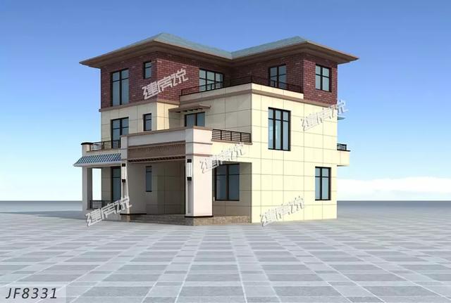 五款三層別墅設(shè)計圖，不但漂亮又實用，花錢不多，戶型也贊！