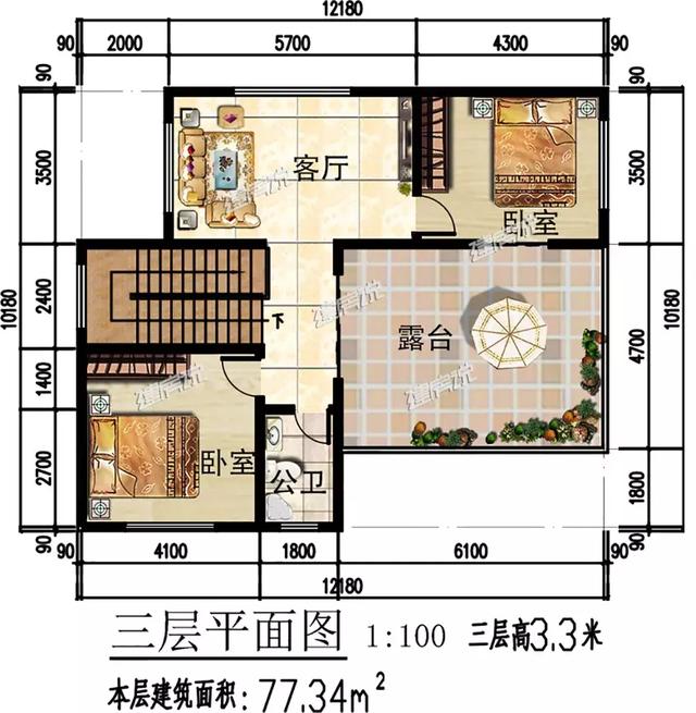 五款三層別墅設(shè)計圖，不但漂亮又實用，花錢不多，戶型也贊！