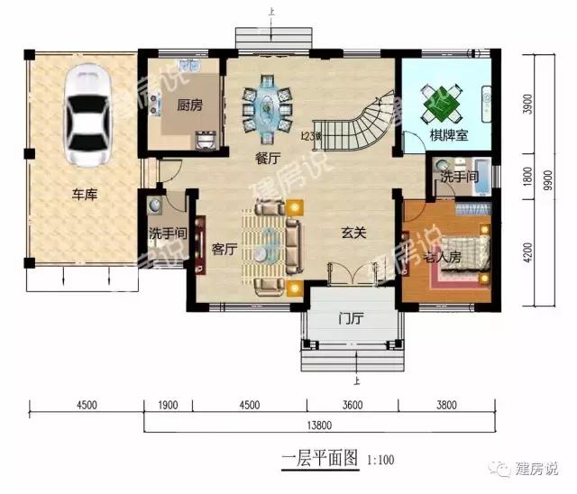 五款三層別墅設(shè)計圖，不但漂亮又實用，花錢不多，戶型也贊！