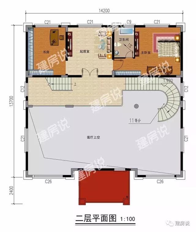 五款三層別墅設(shè)計圖，不但漂亮又實用，花錢不多，戶型也贊！