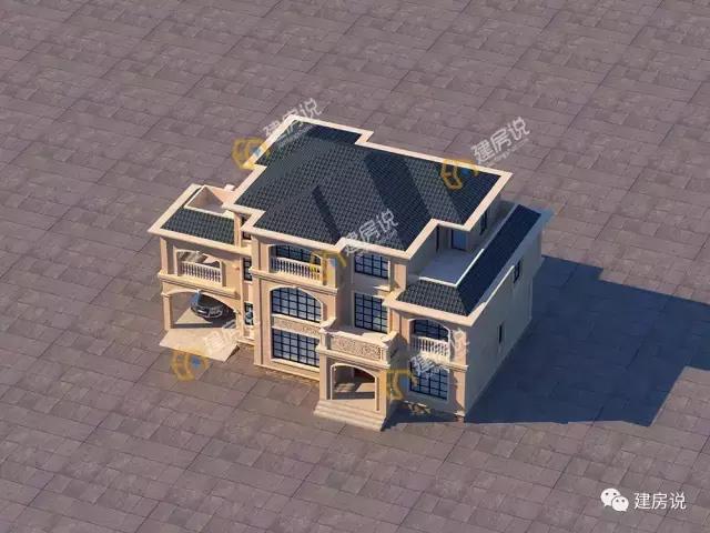 五款三層別墅設(shè)計圖，不但漂亮又實用，花錢不多，戶型也贊！