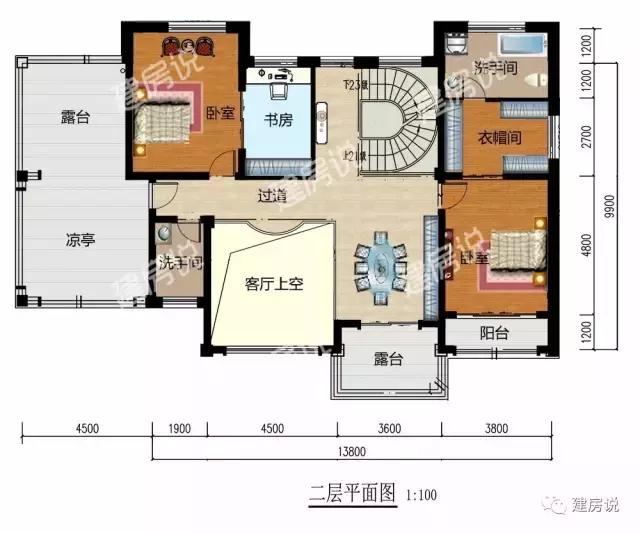 五款三層別墅設(shè)計圖，不但漂亮又實用，花錢不多，戶型也贊！