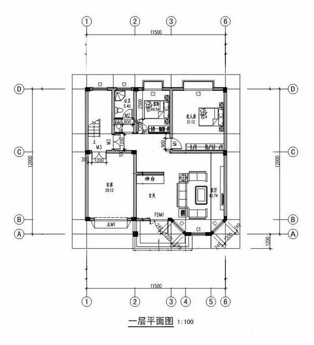 三層農(nóng)村自建房，帶露臺和車庫小洋房，造價25-30萬，實用好看造價也不高。
