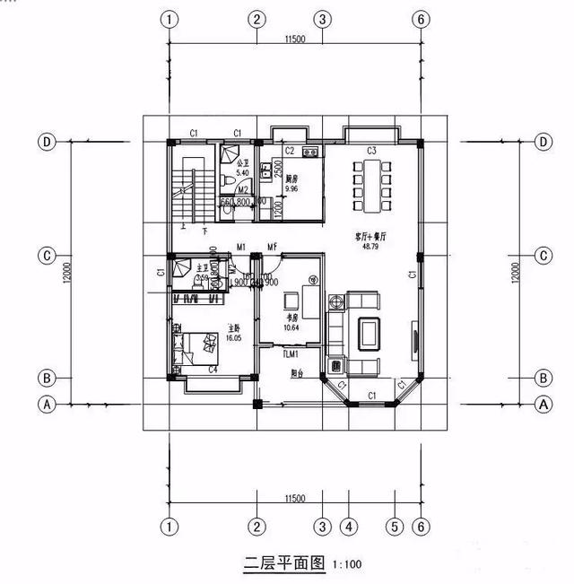 三層農(nóng)村自建房，帶露臺和車庫小洋房，造價25-30萬，實用好看造價也不高。