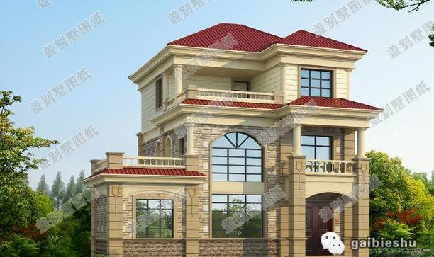 兩款簡(jiǎn)歐式農(nóng)村自建房，造價(jià)30萬(wàn)，施工難度低，成本低。