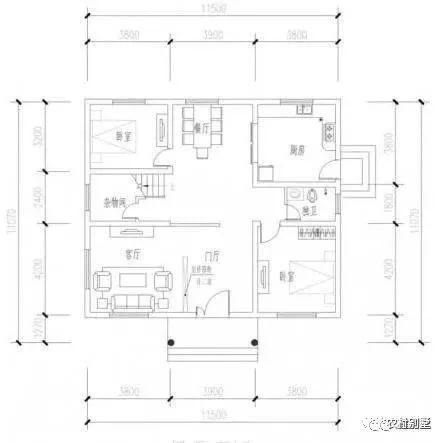 簡單二層小樓房實拍圖，附施工過程，30萬全建好