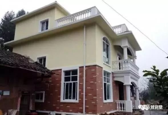 簡單二層小樓房實拍圖，附施工過程，30萬全建好