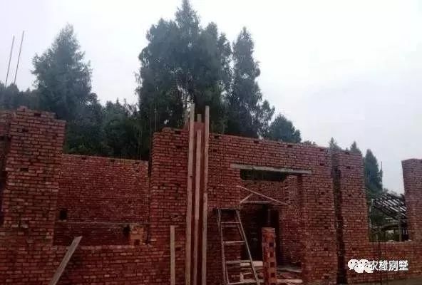 簡單二層小樓房實拍圖，附施工過程，30萬全建好