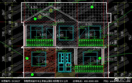 農(nóng)村二層自建房，占地面積105.95平方米，造價(jià)22萬(wàn)左右。