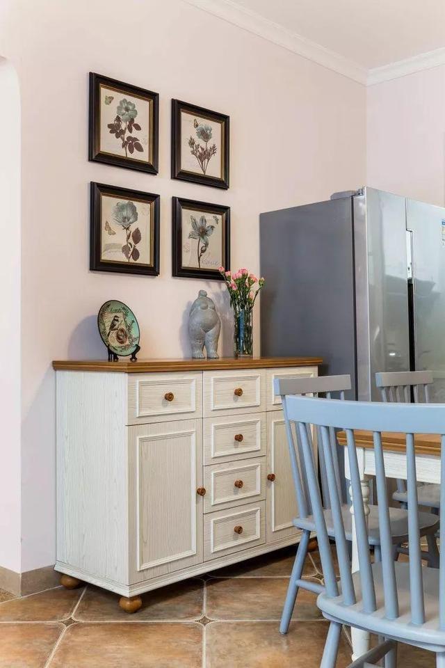 110平三居室美式風(fēng)格裝修，設(shè)計(jì)師的設(shè)計(jì)太棒了，尤其是臥室，很漂亮！