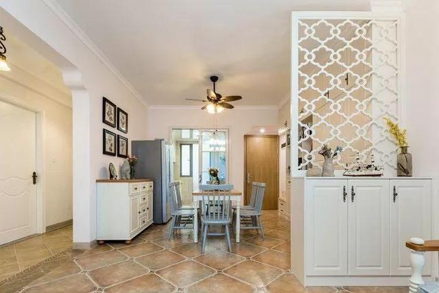 110平三居室美式風(fēng)格裝修，設(shè)計(jì)師的設(shè)計(jì)太棒了，尤其是臥室，很漂亮！