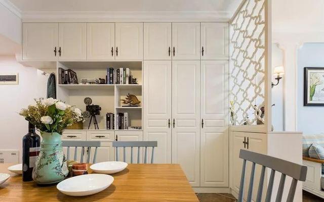 110平三居室美式風(fēng)格裝修，設(shè)計(jì)師的設(shè)計(jì)太棒了，尤其是臥室，很漂亮！