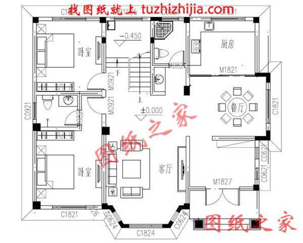 推薦3套農(nóng)村三層樓房圖，造價(jià)17萬(wàn)到25萬(wàn)