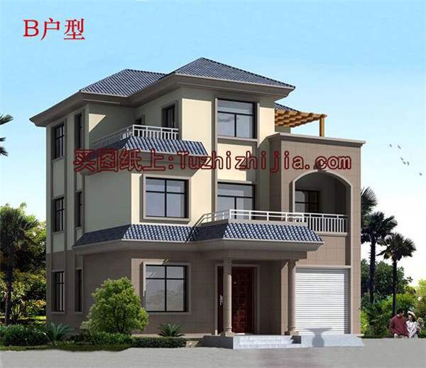 推薦3套農(nóng)村三層樓房圖，造價(jià)17萬(wàn)到25萬(wàn)