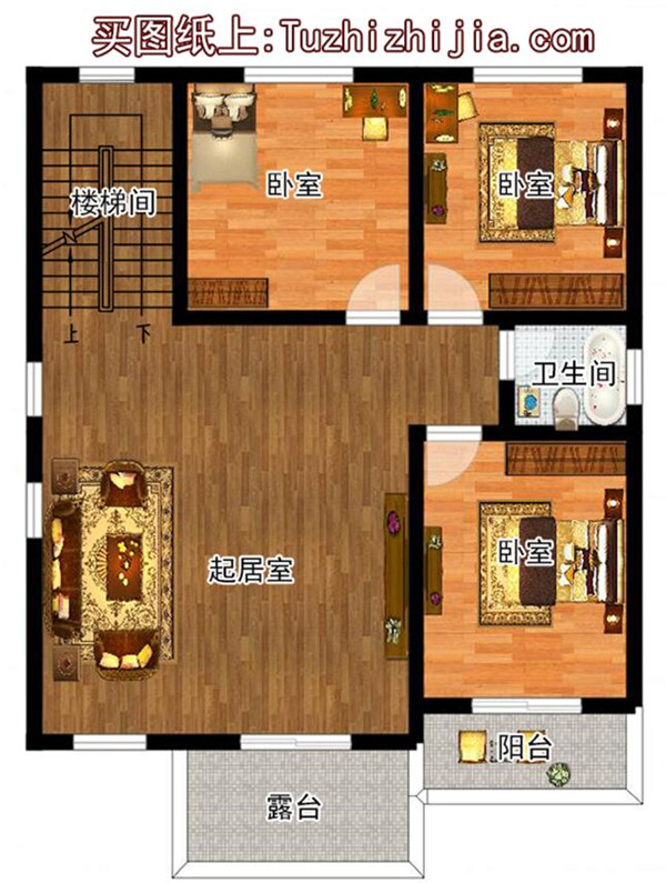 推薦3套農(nóng)村三層樓房圖，造價(jià)17萬(wàn)到25萬(wàn)