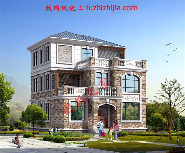 推薦3套農(nóng)村三層樓房圖，造價(jià)17萬(wàn)到25萬(wàn)