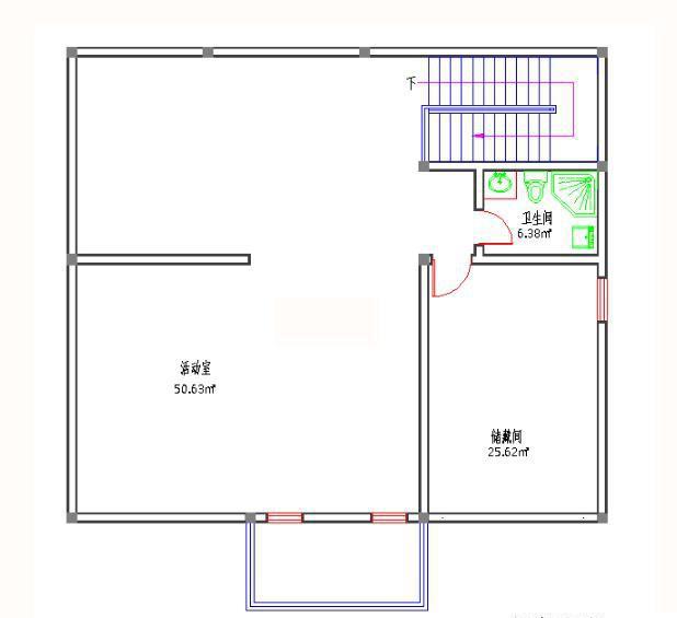 占地160平方米的三層農(nóng)村自建房，造價(jià)45萬以內(nèi)，時(shí)尚大氣，富有特色。