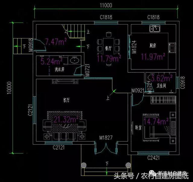 兩棟面積一樣的三層別墅設(shè)計(jì)圖，一款時(shí)尚大氣，一款簡單實(shí)用，你更喜歡哪一款呢？