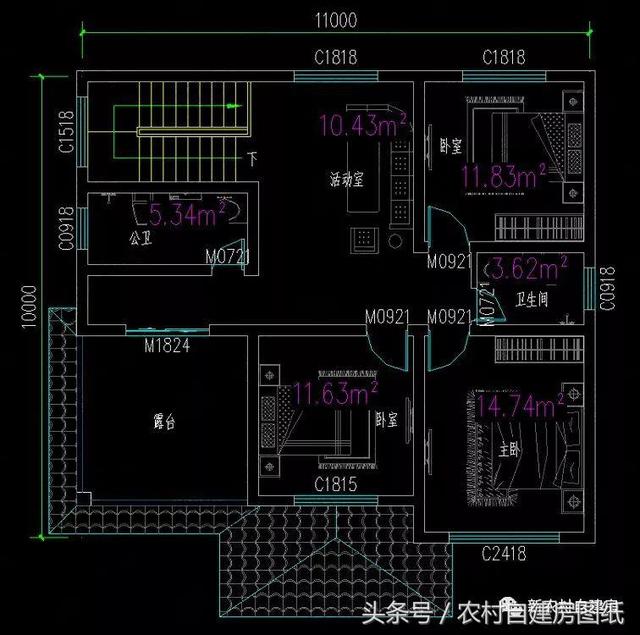 兩棟面積一樣的三層別墅設(shè)計(jì)圖，一款時(shí)尚大氣，一款簡單實(shí)用，你更喜歡哪一款呢？