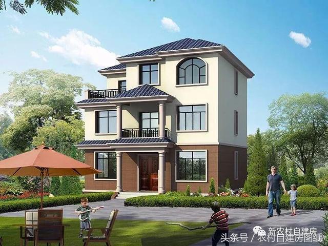 兩棟面積一樣的三層別墅設(shè)計(jì)圖，一款時(shí)尚大氣，一款簡單實(shí)用，你更喜歡哪一款呢？