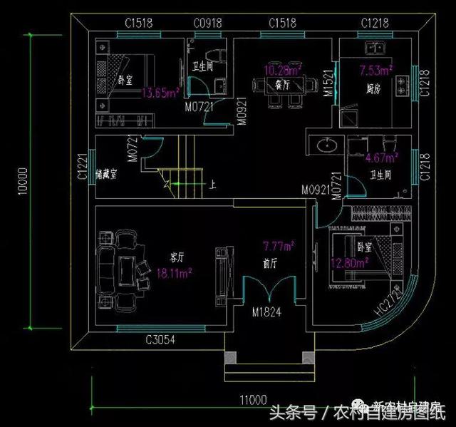 兩棟面積一樣的三層別墅設(shè)計(jì)圖，一款時(shí)尚大氣，一款簡單實(shí)用，你更喜歡哪一款呢？