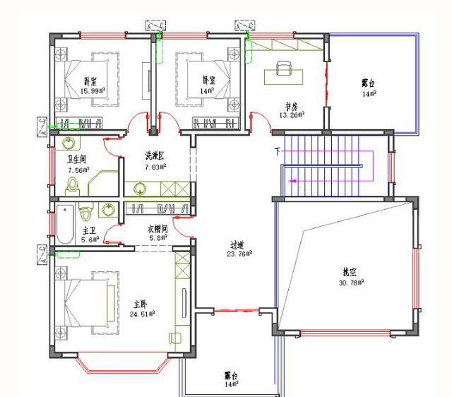 簡(jiǎn)歐二層農(nóng)村自建房，大氣美觀，主體造價(jià)32萬(wàn)左右